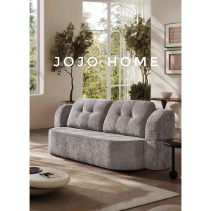 Canapea Flexora, Spuma HD, Ambalat Vidat, gri