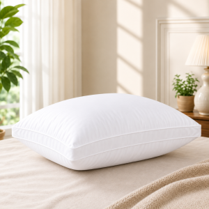 Perna Hotel Luxury dreptunghiulara 50x70cm cu 900gr puf siliconizat, alb