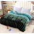 Patura pufoasa cocolino 200x230cm, 240g/mp, Verde, Forme Geometrice [5]