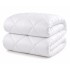 Set Pilota + 2 Perne tip DAMASC alb, PREMIUM, 200x220cm, 250 gr/m, Fabricat in Romania [2]