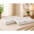 Set 2 Perne din spuma cu memorie, 40x60cm, husa tricot natur cu fermoar, Aloe Vera [2]
