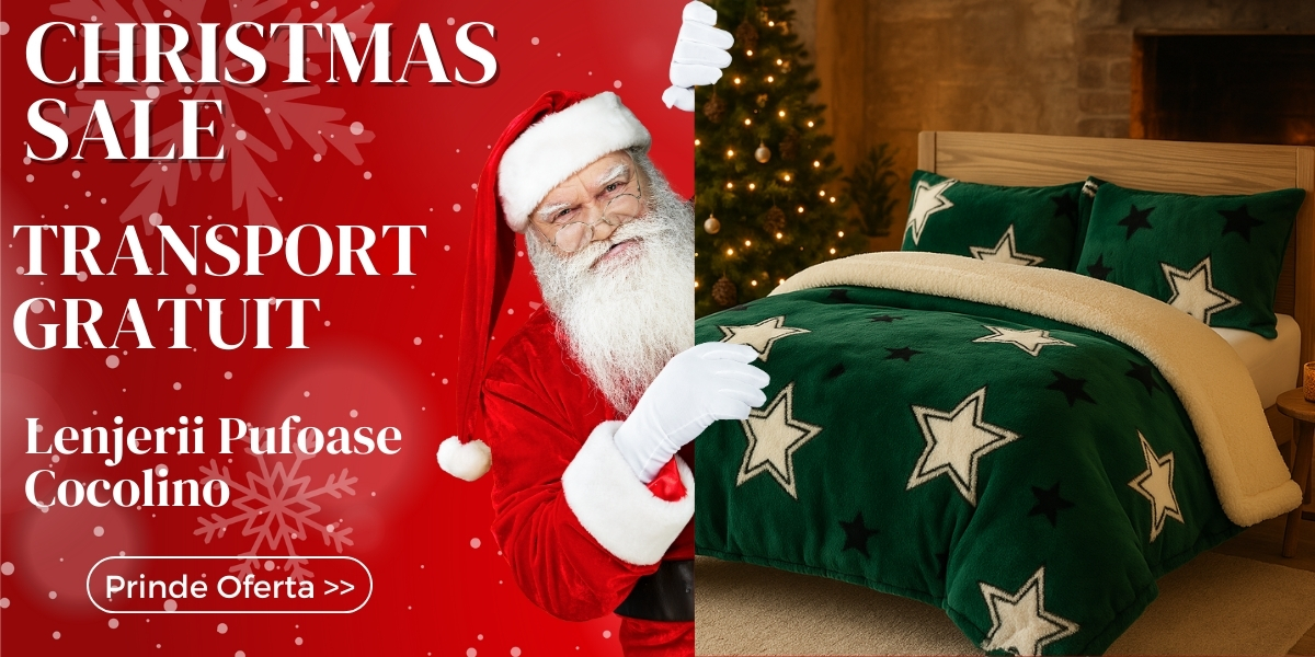 Christmas Sale Lenjerii cocolino