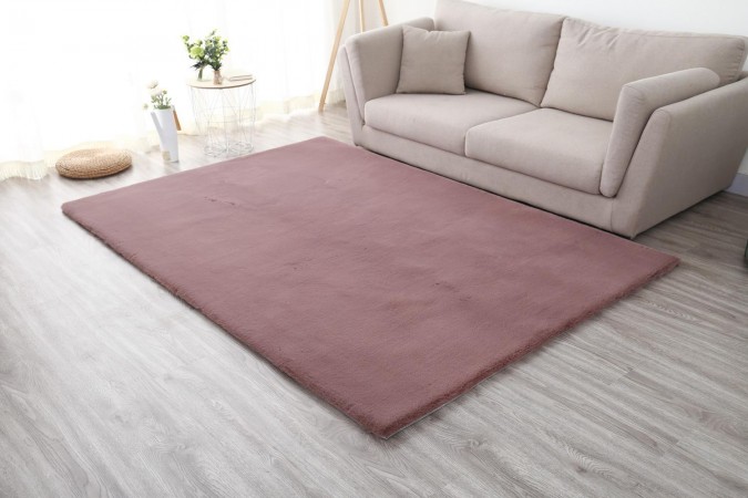 Covor Heinner Shaggy soft blanita Mov 160x230 cm