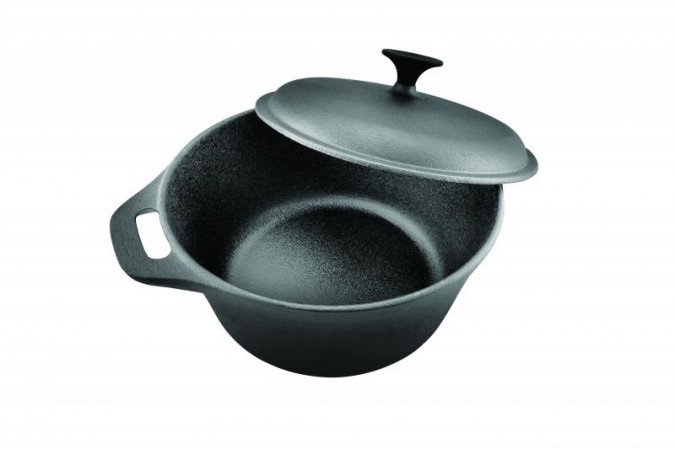 Semioala fonta pura+capac 24x10.8cm 3.8l cooking by Heinner 