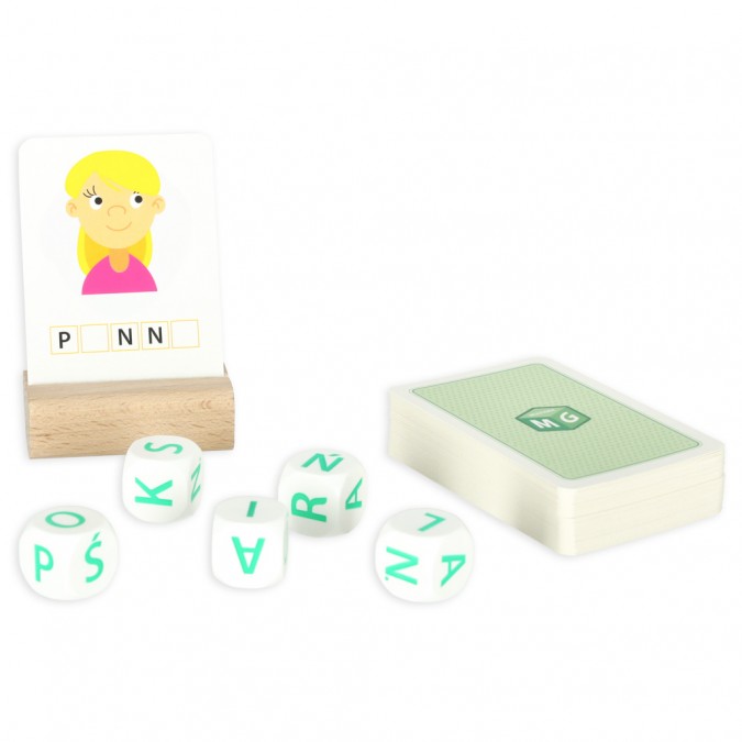 Jucărie educațională Montessori Cub cu cub de scris 4 cuburi 5+ MULITGRA