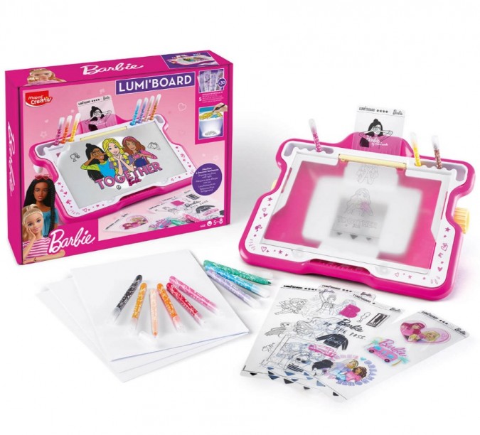 Barbie iluminata tabla de creație