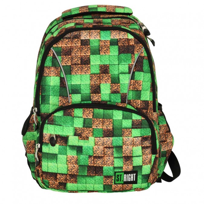 Rucsac școlar Stright Pixel Cubes