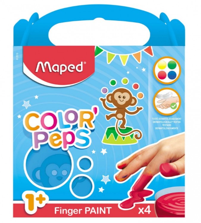 Colorpops vopsea pentru degete 4 buc.