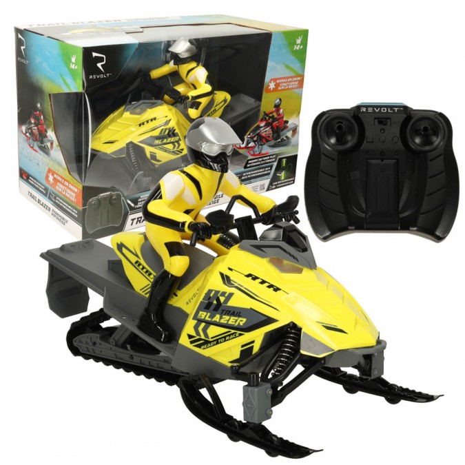 RC telecomandat snowmobile Revolt TRAIL BLAZER roșu