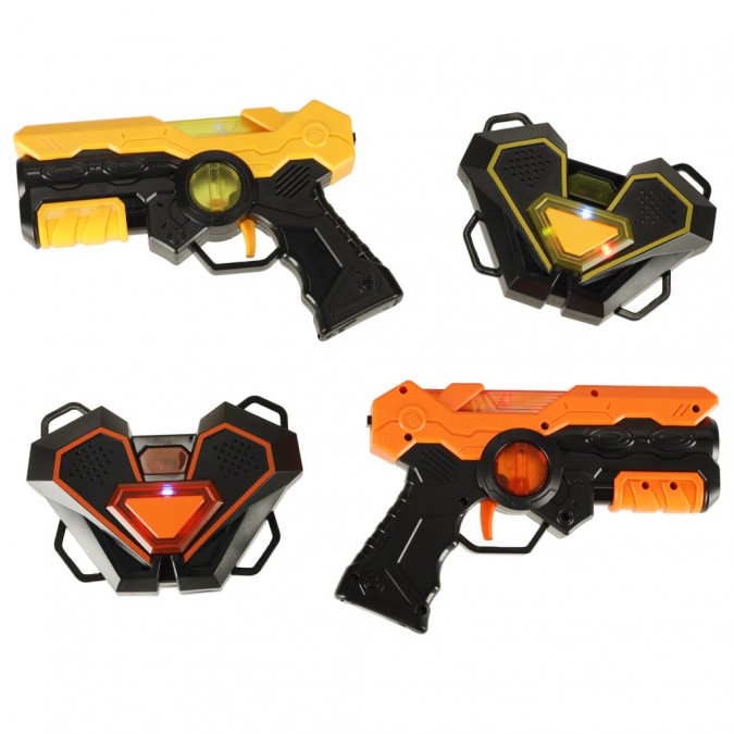 Pistol de paintball cu laser cu țintă infraroșu set de 2.