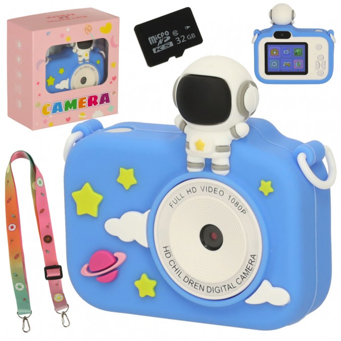 Aparat foto instant pentru copii 1GB astronaut