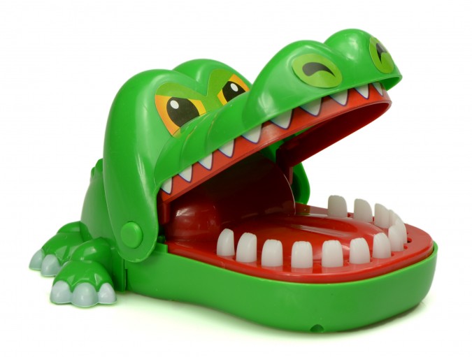 Crocodilul de la Dentist, joc arcade