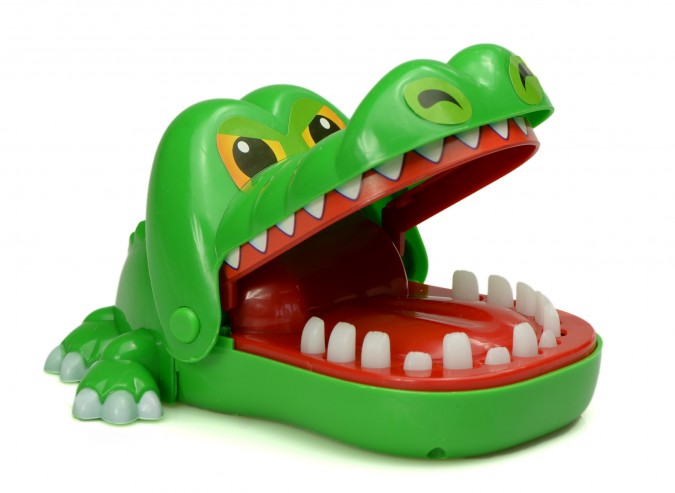 Crocodilul de la Dentist, joc arcade