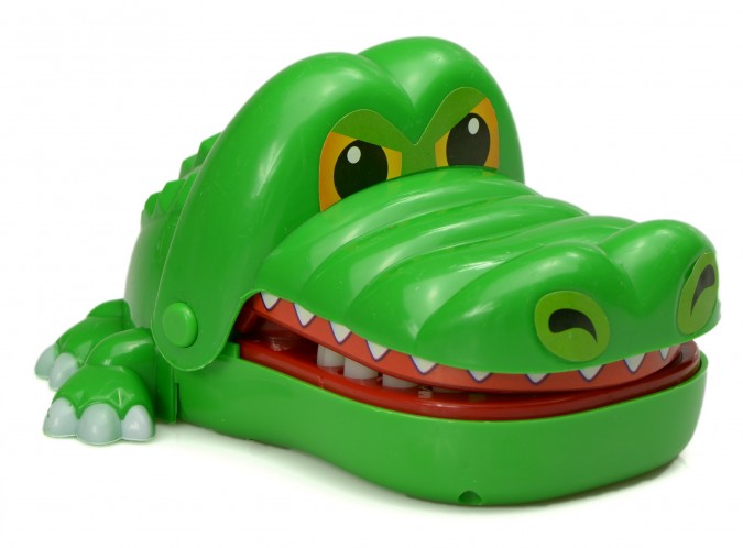 Crocodilul de la Dentist, joc arcade