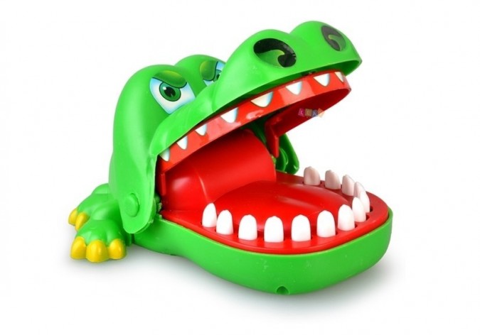 Crocodilul de la Dentist, joc arcade