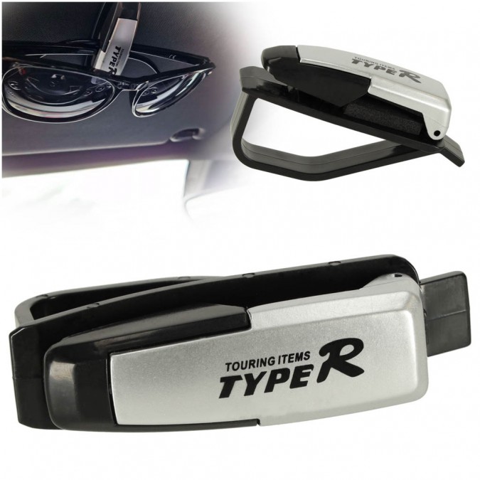 Clips universal pentru suport de ochelari pentru mașină
