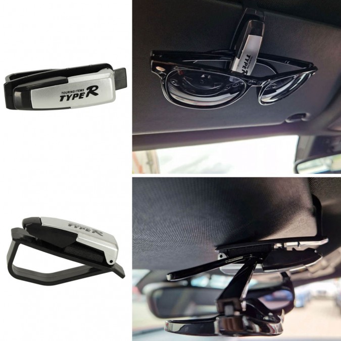 Clips universal pentru suport de ochelari pentru mașină