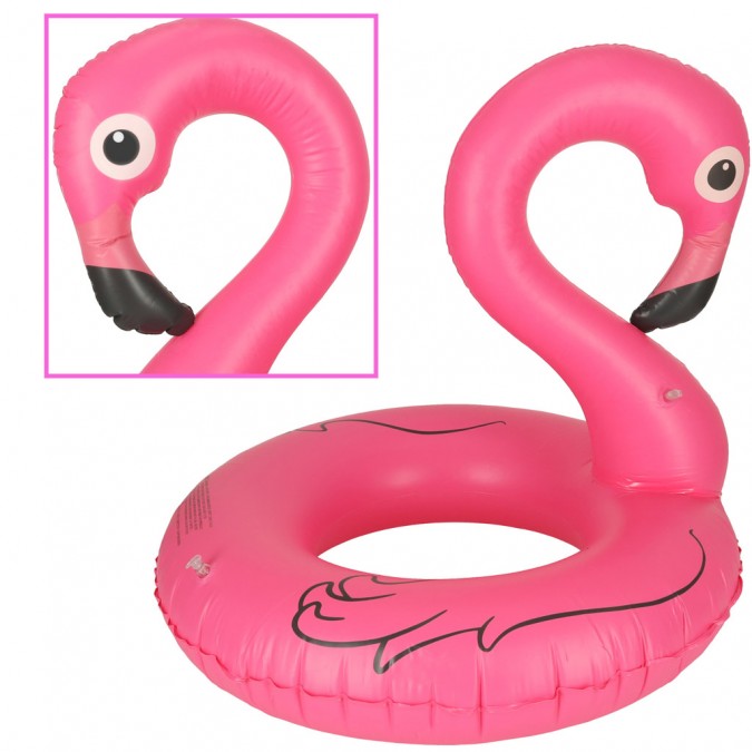 Flamingo roata gonflabila 90cm