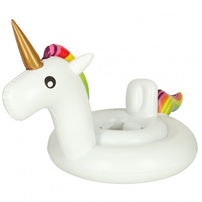 Scaun unicorn gonflabil pentru copii 70cm