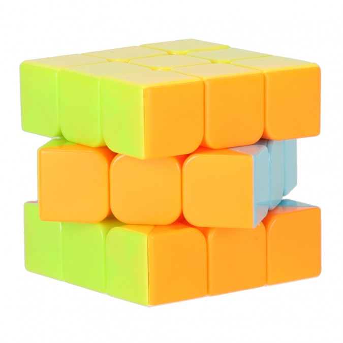 Joc de puzzle Cub de puzzle 3x3 neon 5.65cm