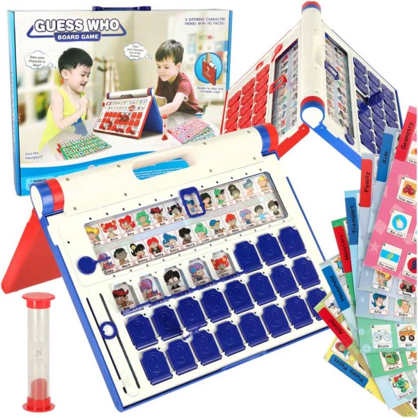 Joc de familie Guess Who? Ghici ce? 8 placi de joc [1]