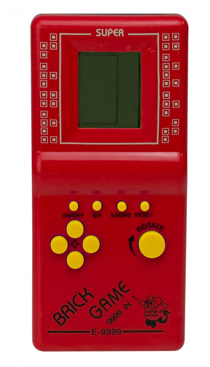 Joc electronic Tetris 9999in1 roșu