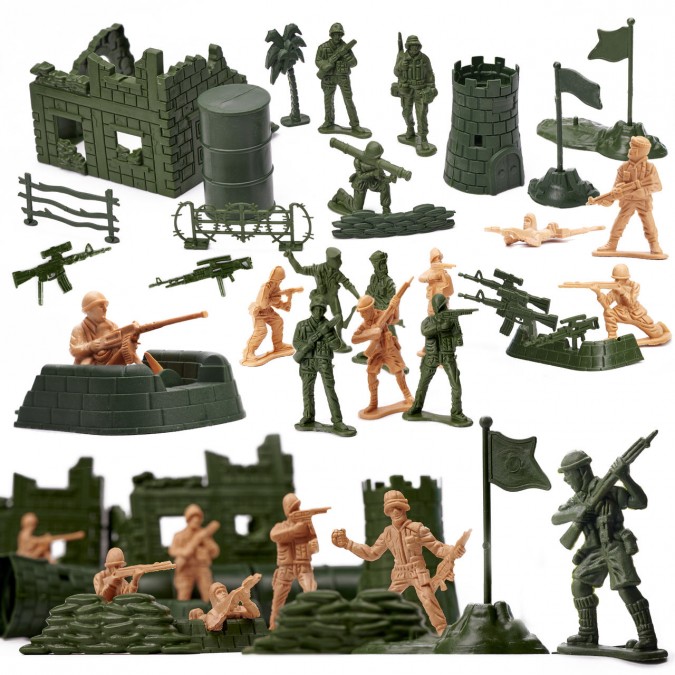 Set de figurine militare 114el.