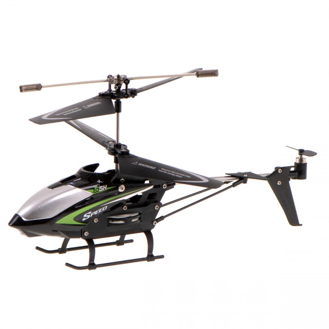 Elicopter cu telecomanda Oem Barometru Verde/Negru