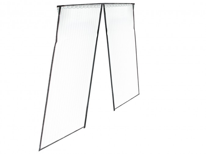 Plasa de tantari magnetica 85x210 cm, neagra