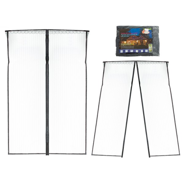 Plasa de tantari, usa magnetica, neagra, 160 x 230 cm [1]