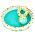 Set 3 piese Piscina gonflabila colac si minge Multicolor 122 cm [2]