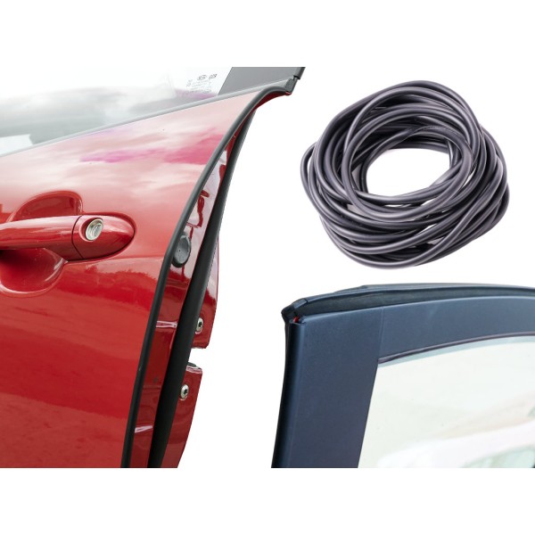 Protectie margine portiera auto, etansare, negru, 5 m [1]