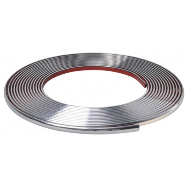 Banda decorativa cromata, autoadeziva pentru masini, 13 mm x 15 m [1]