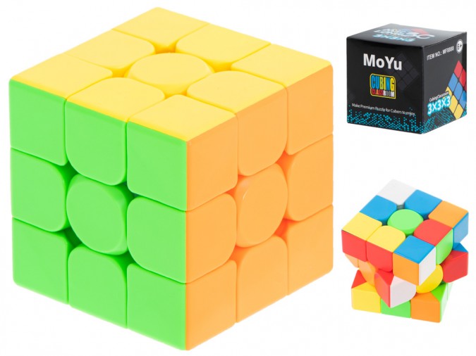 Cub Rubik 3x3 model multicolor