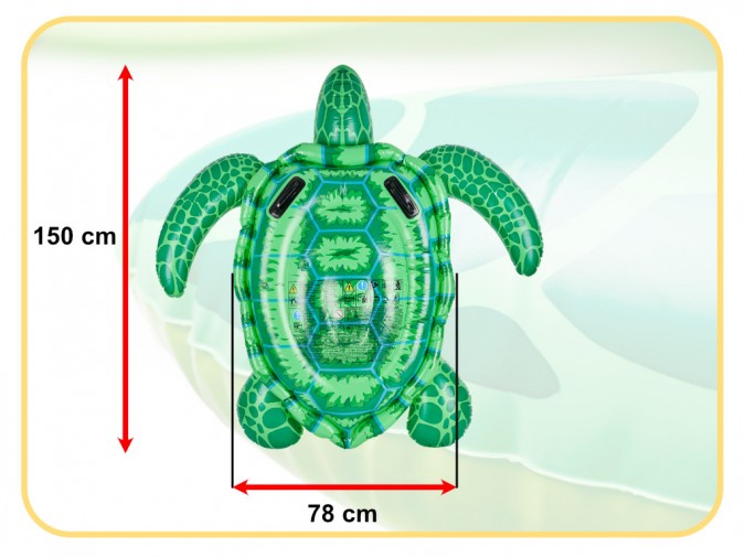 Saltea de inot gonflabila, broasca țestoasa ,INTEX 150cm