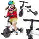 Tricicleta Trike Fix Mini 3 in 1, cu pedale, alba