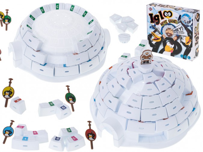 Set de constructie iglu pentru pinguini