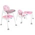 Scaun de masa 3 in 1, roz [3]