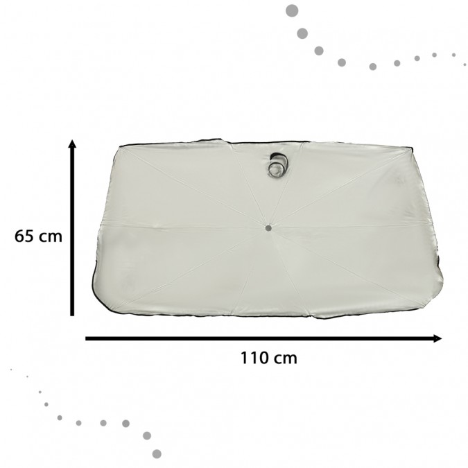 Covoras de protectie pentru parbriz auto 65 x 110 cm