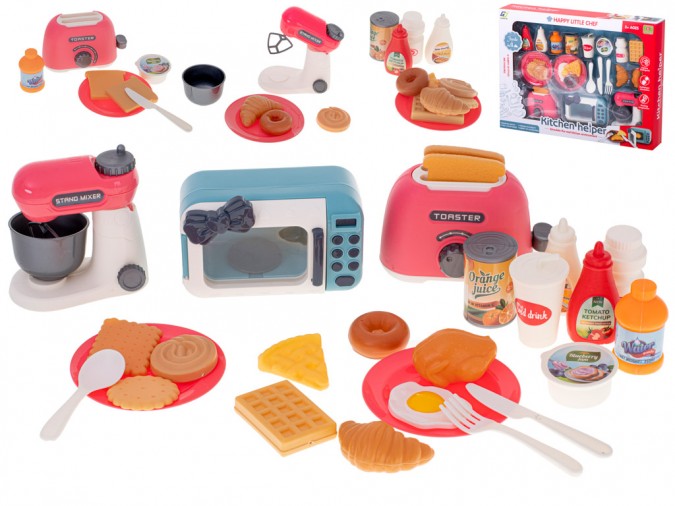 Cuptor cu microunde toaster mixer legume + accesorii