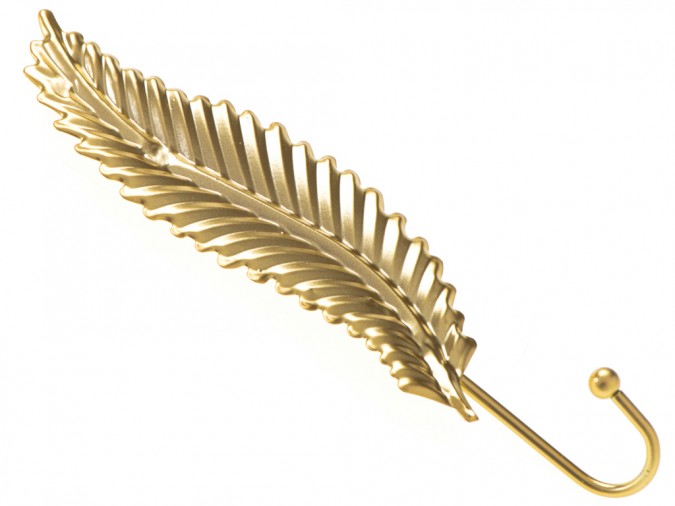 Carlig agatator, auriu, 20 cm