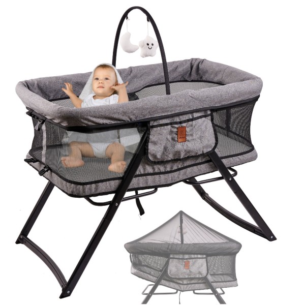 Patut pentru copii 2 in 1 cu functie de leganare [1]