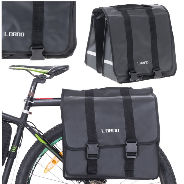 L-BRNO geanta de bagaje pentru bicicleta L-BRNO dublu lateral pentru suport de bicicleta [1]