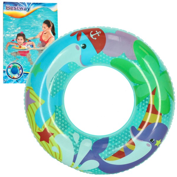 Colac gonflabil, model delfini, 2-4 ani, Bestway [1]