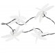 Lumini solare de grădină Dragonfly 6.5m 30LED alb cald