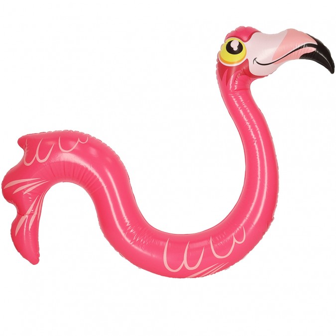 Plutitor gonflabil pentru piscina flamingo roz 131 cm