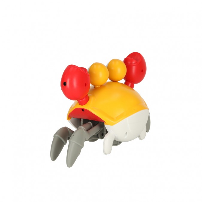 Crab crawler interactiv cu sunet, galben
