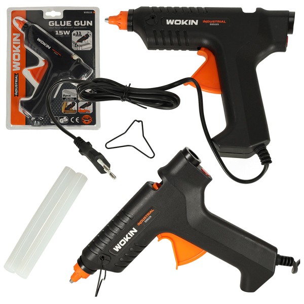 Pistol de lipit la cald ,15 w + cartuse de 11.2 mm [1]