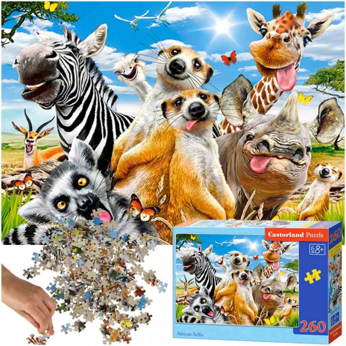 Puzzle 260 piese +8 ani