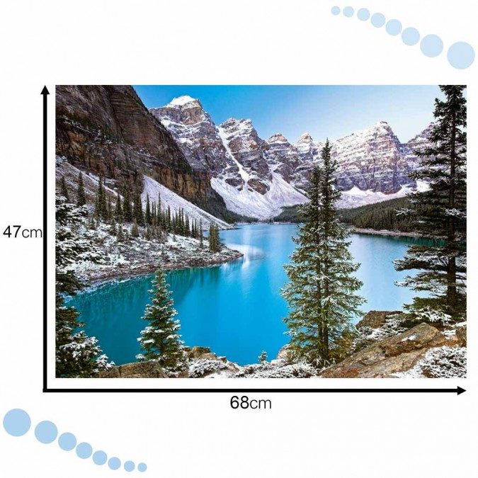 Puzzle 1000 piese- Canada - Lacul Canadian